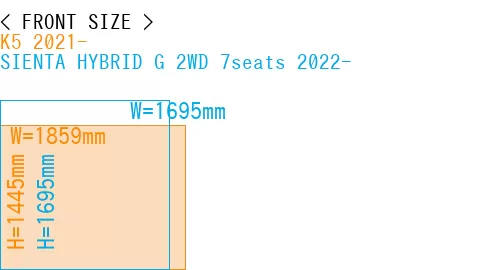 #K5 2021- + SIENTA HYBRID G 2WD 7seats 2022-